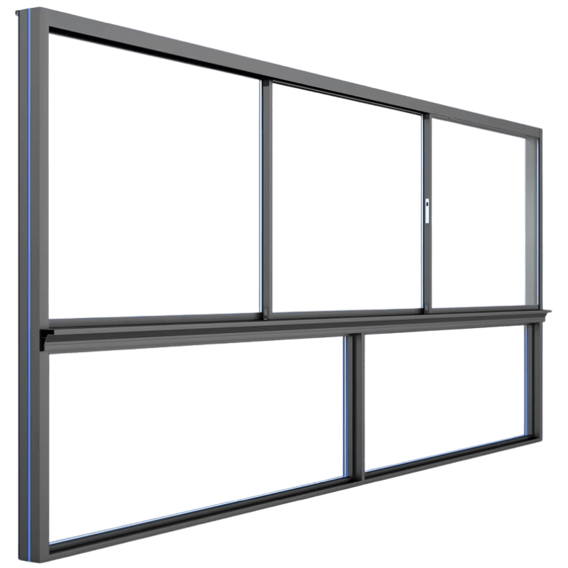 Fenestrel 6-Track and 10-track Suspended Sliding Window